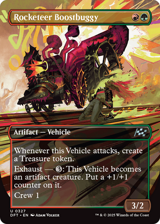 Rocketeer Boostbuggy (Borderless) [Aetherdrift] [Foil]