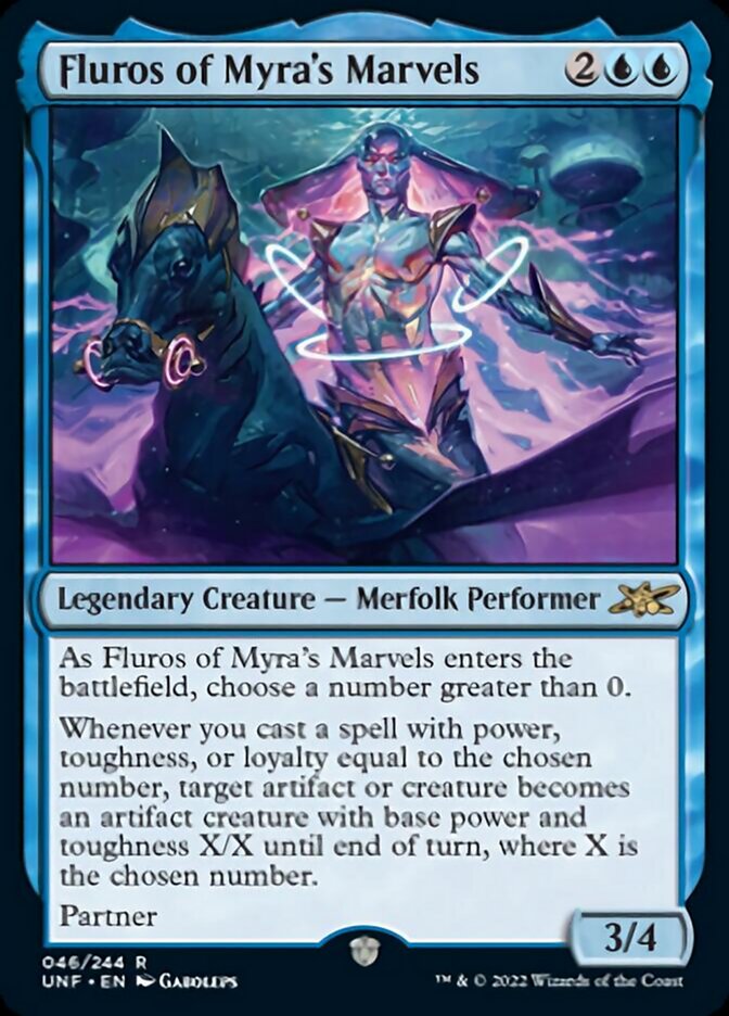 Fluros of Myra's Marvels [Unfinity] [Foil]