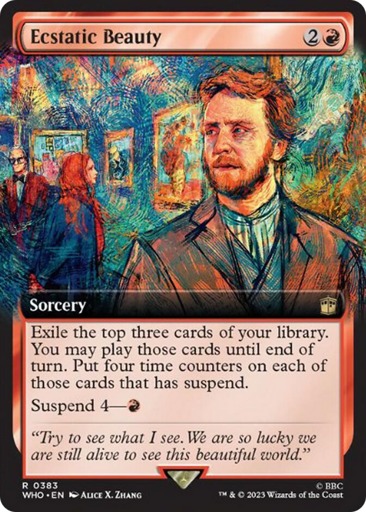 Ecstatic Beauty (Extended Art) [Doctor Who] [Foil]