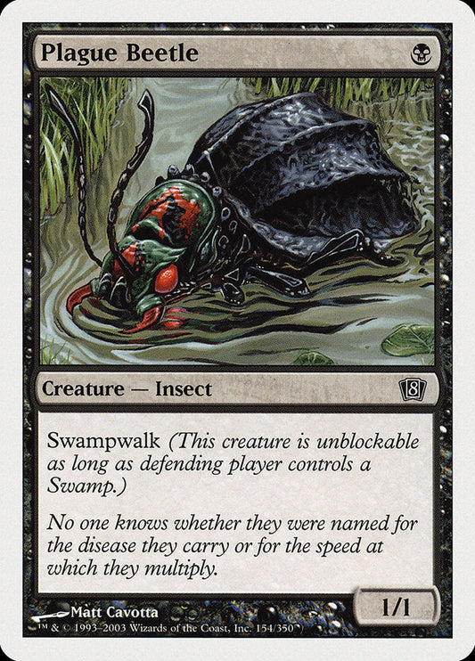 Plague Beetle [Eighth Edition] [Foil]