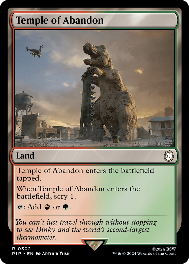 Temple of Abandon [Fallout] [Foil]