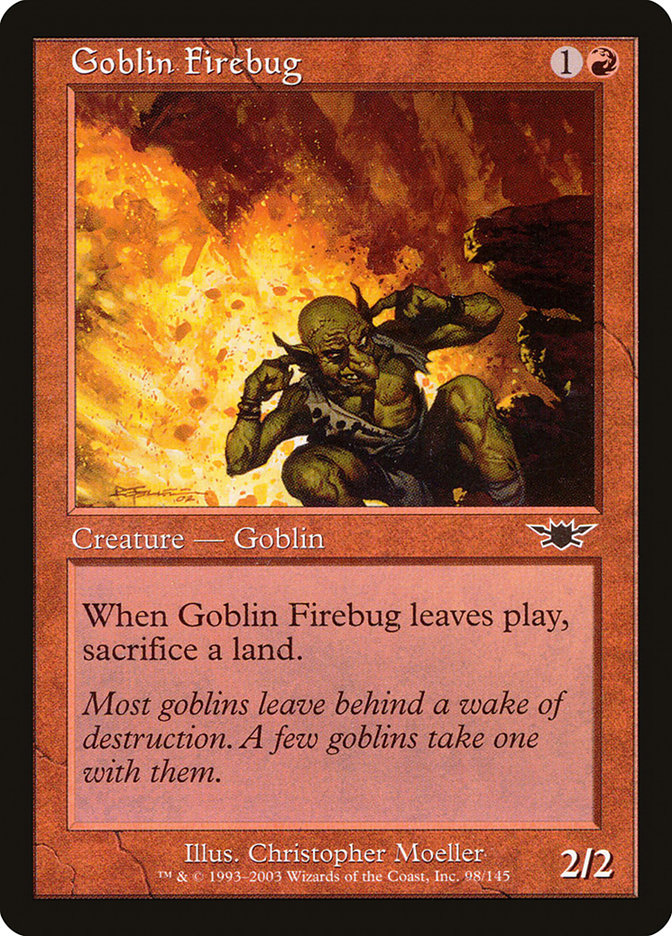 Goblin Firebug [Legions] [Foil]