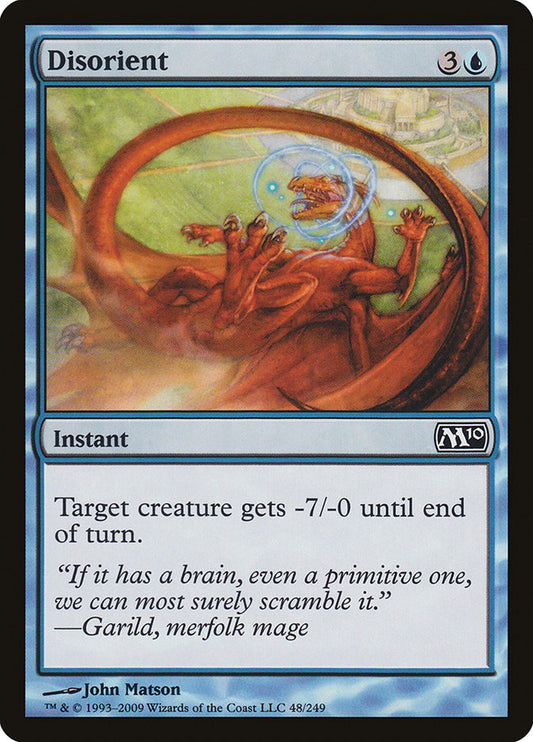 Disorient [Core Set 2010] [Foil]