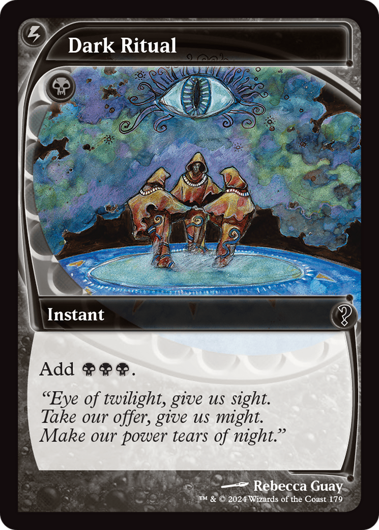 Dark Ritual (Future Sight) [Mystery Booster 2] [Foil]