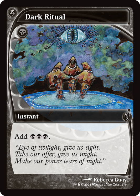 Dark Ritual (Future Sight) [Mystery Booster 2] [Foil]