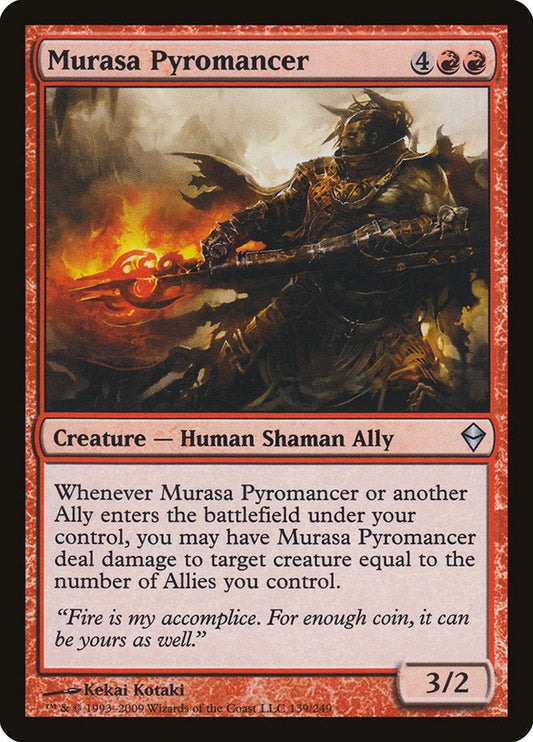 Murasa Pyromancer [Zendikar] [Foil]