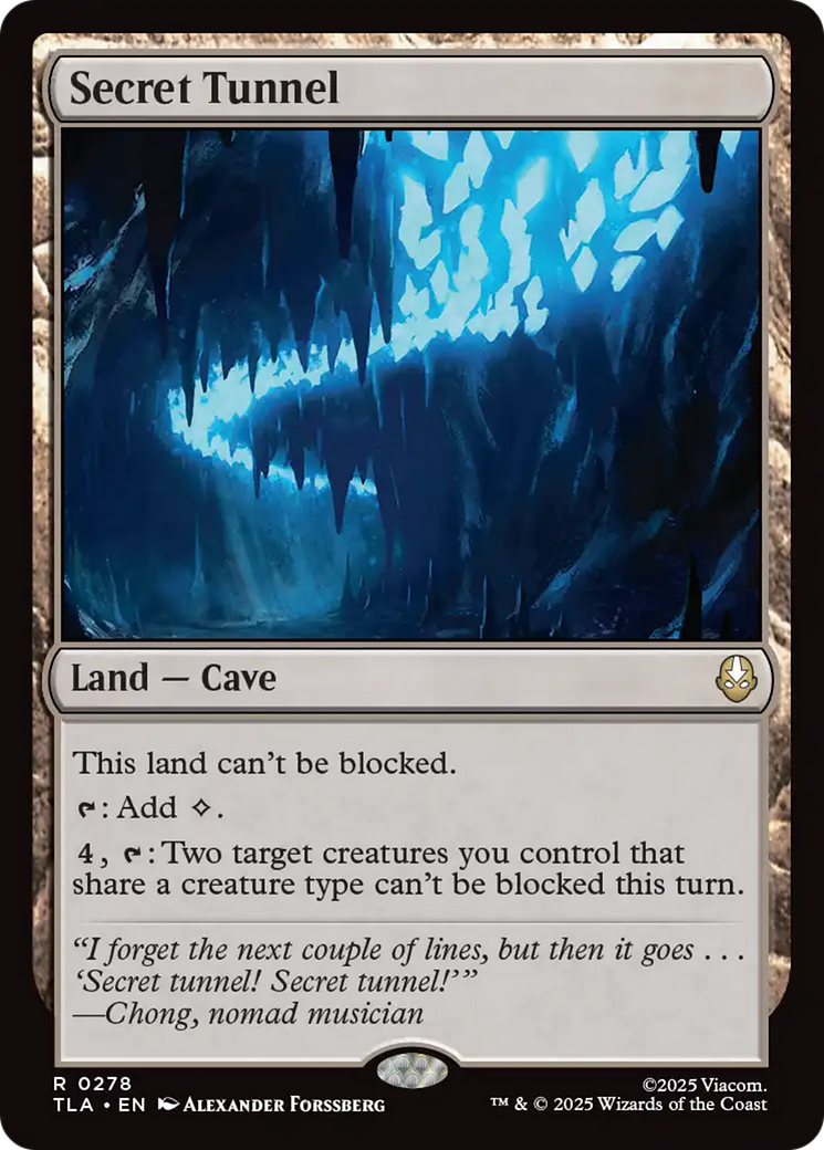 Secret Tunnel [Avatar: The Last Airbender] [Foil]