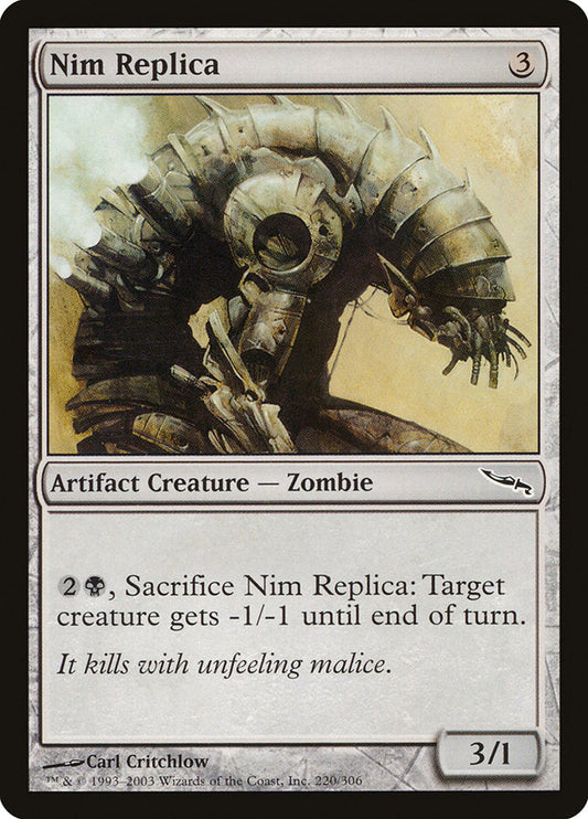 Nim Replica [Mirrodin] [Foil]