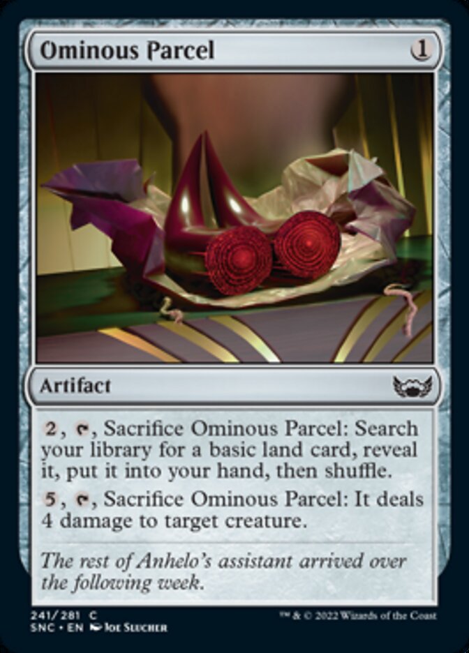 Ominous Parcel [Streets of New Capenna] [Foil]