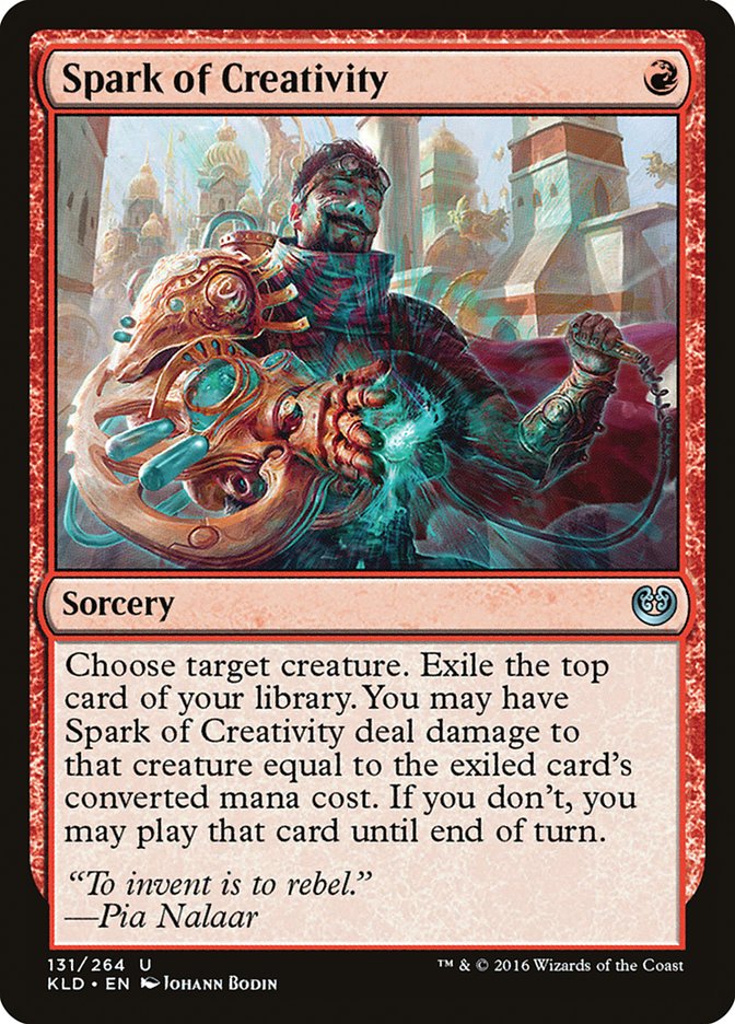 Spark of Creativity [Kaladesh] [Foil]