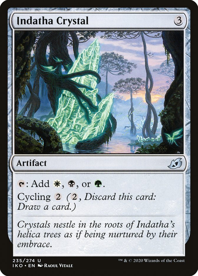 Indatha Crystal [Ikoria: Lair of Behemoths] [Foil]