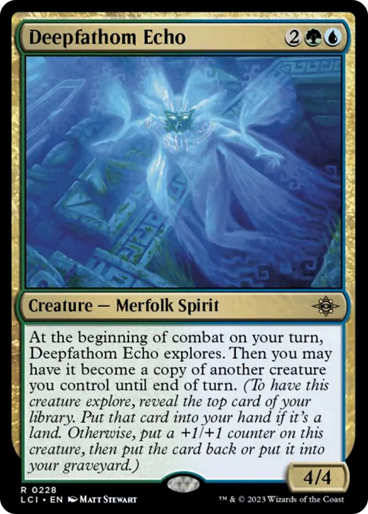 Deepfathom Echo [The Lost Caverns of Ixalan] [Foil]