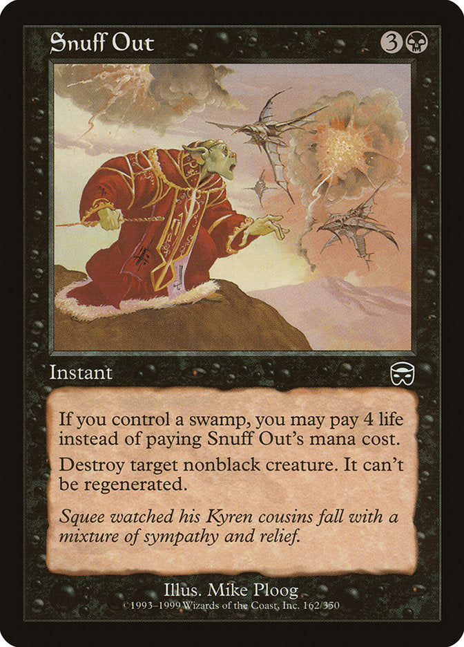Snuff Out [Mercadian Masques] [Foil]