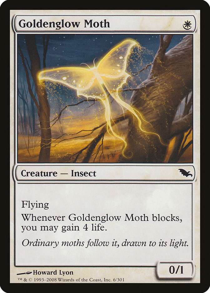 Goldenglow Moth [Shadowmoor] [Foil]