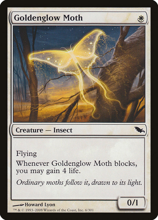 Goldenglow Moth [Shadowmoor] [Foil]