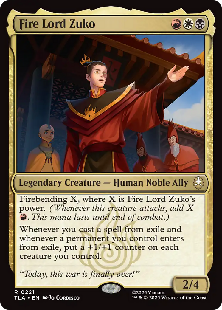 Fire Lord Zuko [Avatar: The Last Airbender] [Foil]