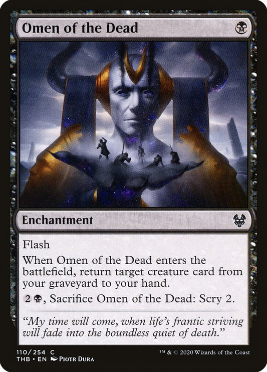 Omen of the Dead [Theros Beyond Death] [Foil]