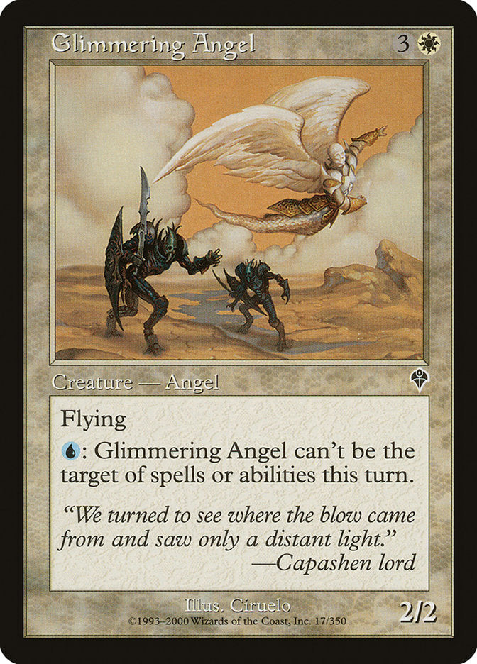 Glimmering Angel [Invasion] [Foil]