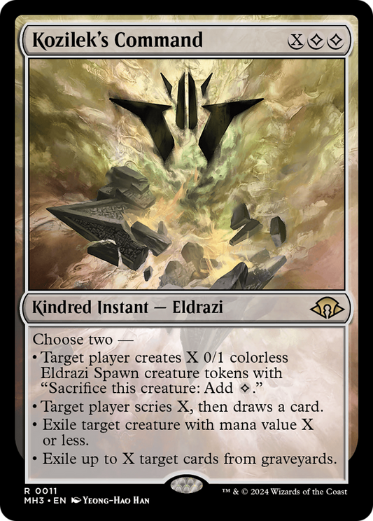 Kozilek's Command [Modern Horizons 3] [Foil]