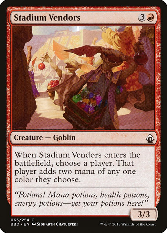 Stadium Vendors [Battlebond] [Foil]
