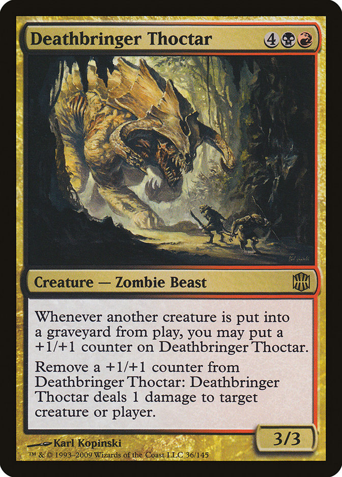 Deathbringer Thoctar [Alara Reborn] [Foil]