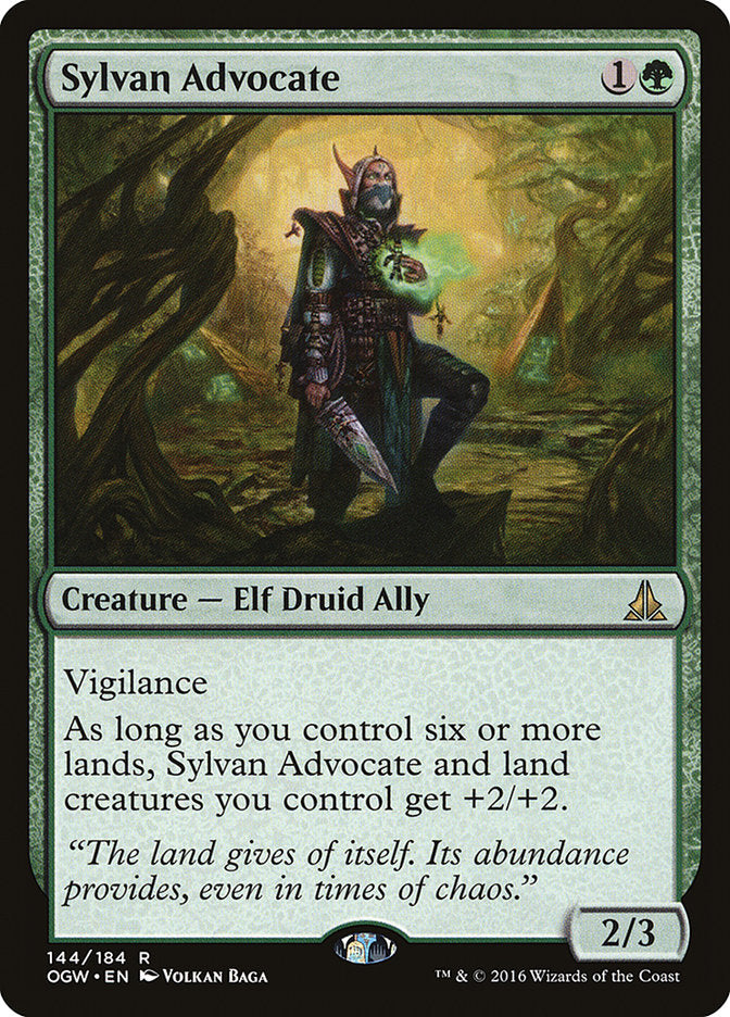 Sylvan Advocate [Oath of the Gatewatch] [Foil]