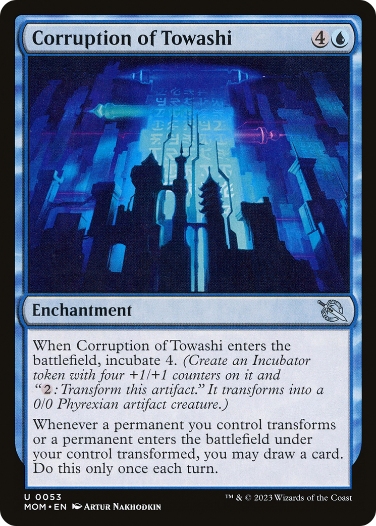 Corruption of Towashi [March of the Machine] [Foil]