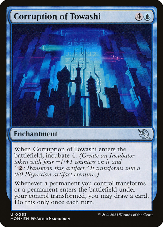 Corruption of Towashi [March of the Machine] [Foil]