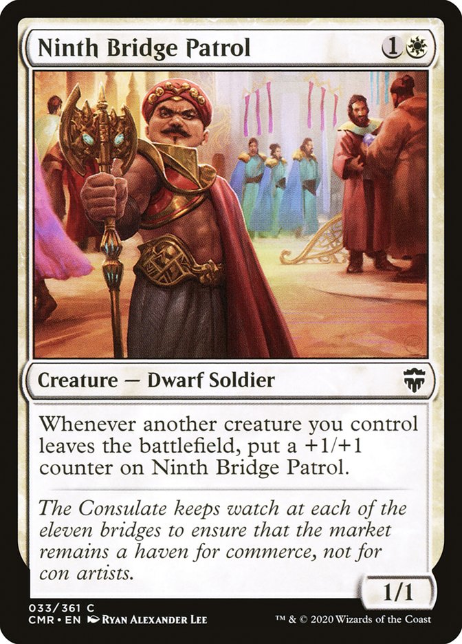 Ninth Bridge Patrol [Commander Legends] [Foil]