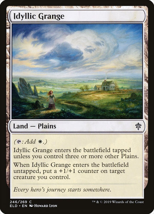 Idyllic Grange [Throne of Eldraine] [Foil]