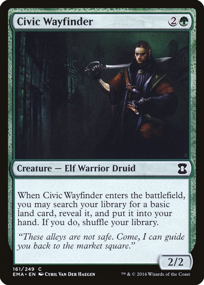 Civic Wayfinder [Eternal Masters] [Foil]