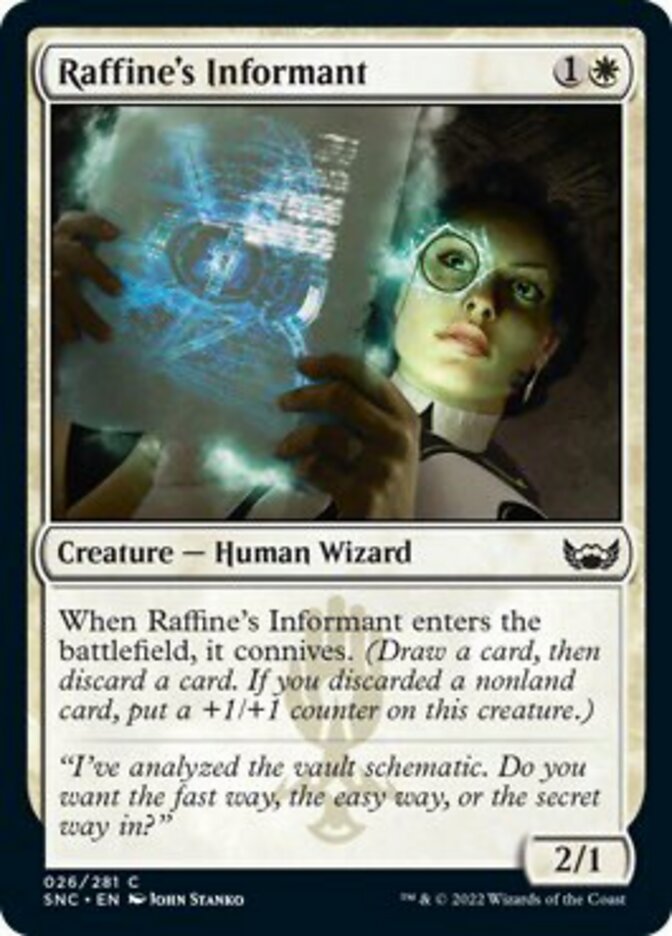 Raffine's Informant [Streets of New Capenna] [Foil]