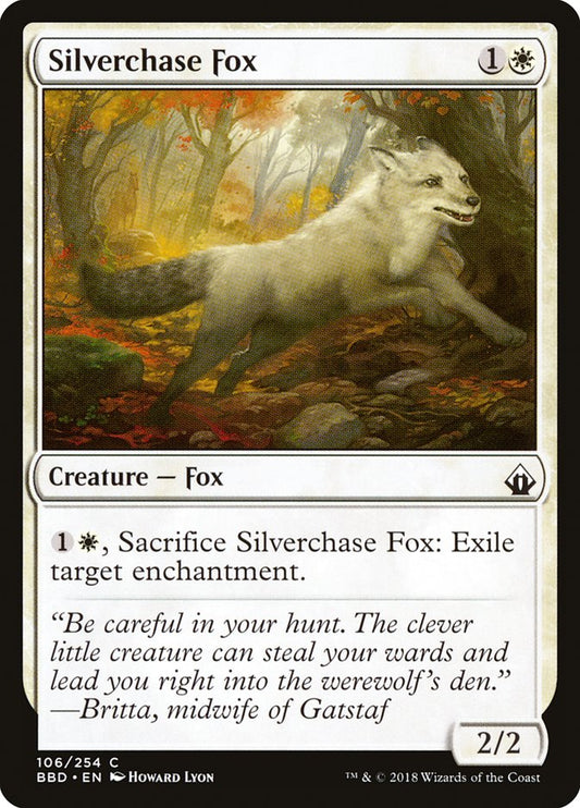 Silverchase Fox [Battlebond] [Foil]