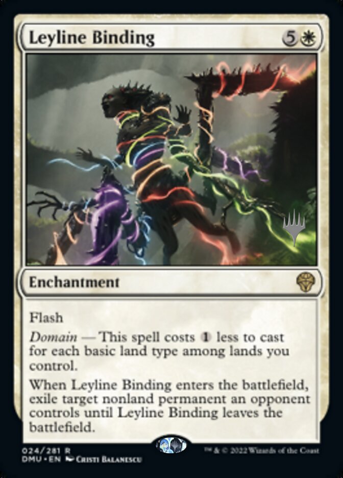 Leyline Binding (Promo Pack) [Dominaria United Promos] [Foil]