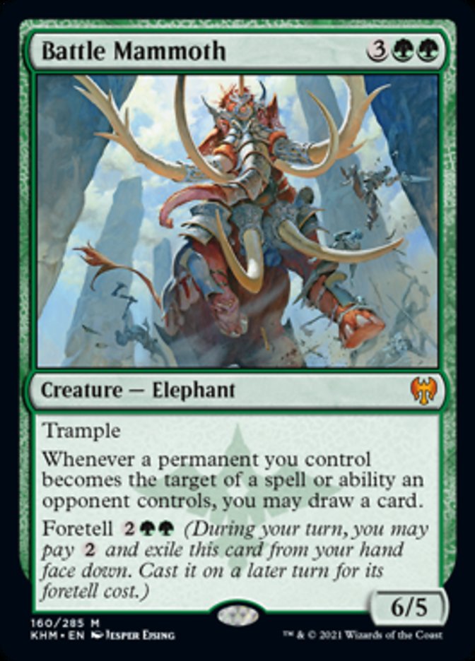 Battle Mammoth [Kaldheim] [Foil]