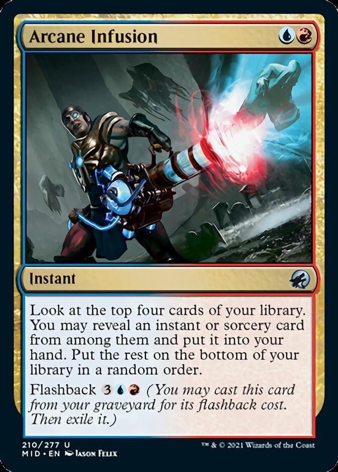 Arcane Infusion [Innistrad: Midnight Hunt] [Foil]