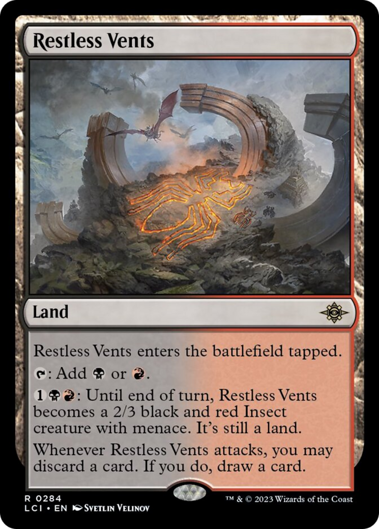 Restless Vents [The Lost Caverns of Ixalan] [Foil]