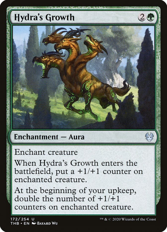 Hydra's Growth [Theros Beyond Death] [Foil]