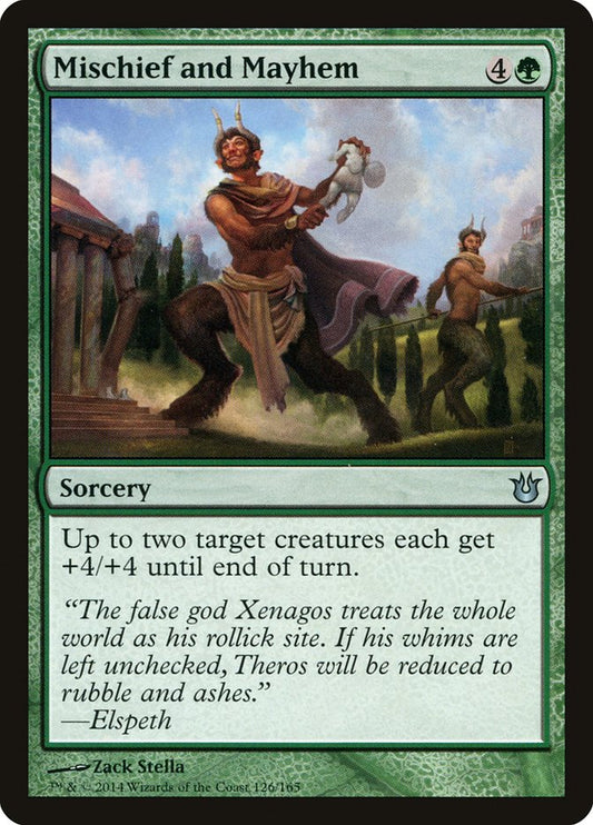 Mischief and Mayhem [Born of the Gods] [Foil]