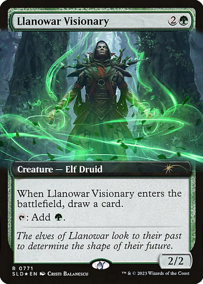 Llanowar Visionary [Secret Lair Drop]