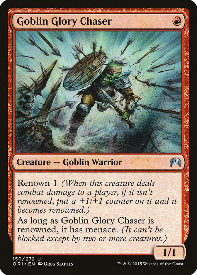 Goblin Glory Chaser [Magic Origins] [Foil]