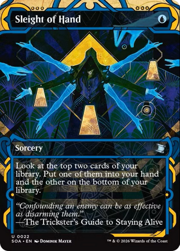 Sleight of Hand [Secrets of Strixhaven: Mystical Archive] [Foil]
