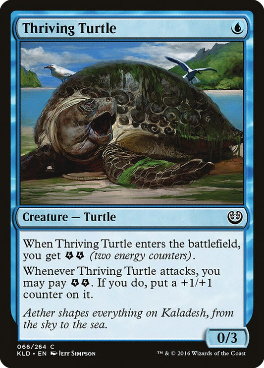 Thriving Turtle [Kaladesh] [Foil]
