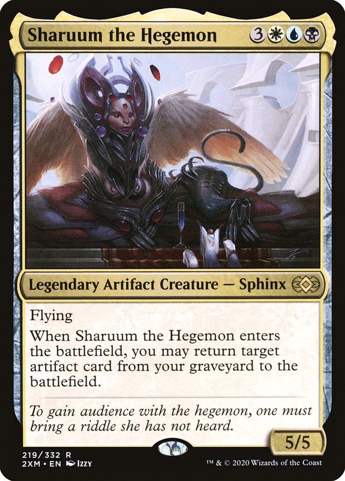 Sharuum the Hegemon [Double Masters] [Foil]