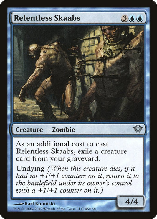 Relentless Skaabs [Dark Ascension] [Foil]