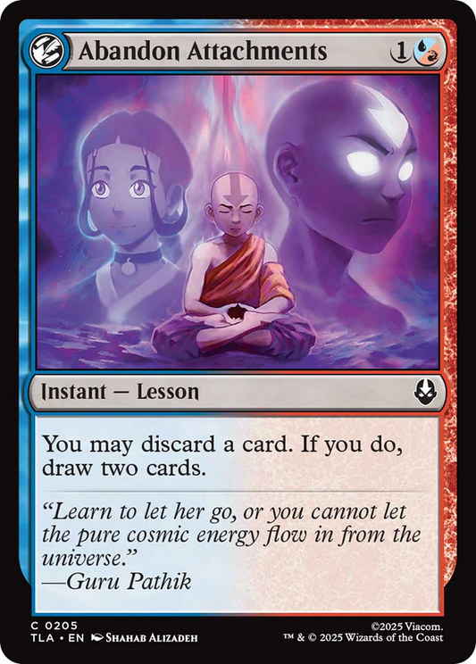 Abandon Attachments [Avatar: The Last Airbender] [Foil]