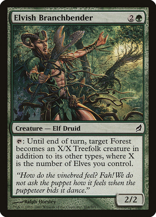 Elvish Branchbender [Lorwyn] [Foil]