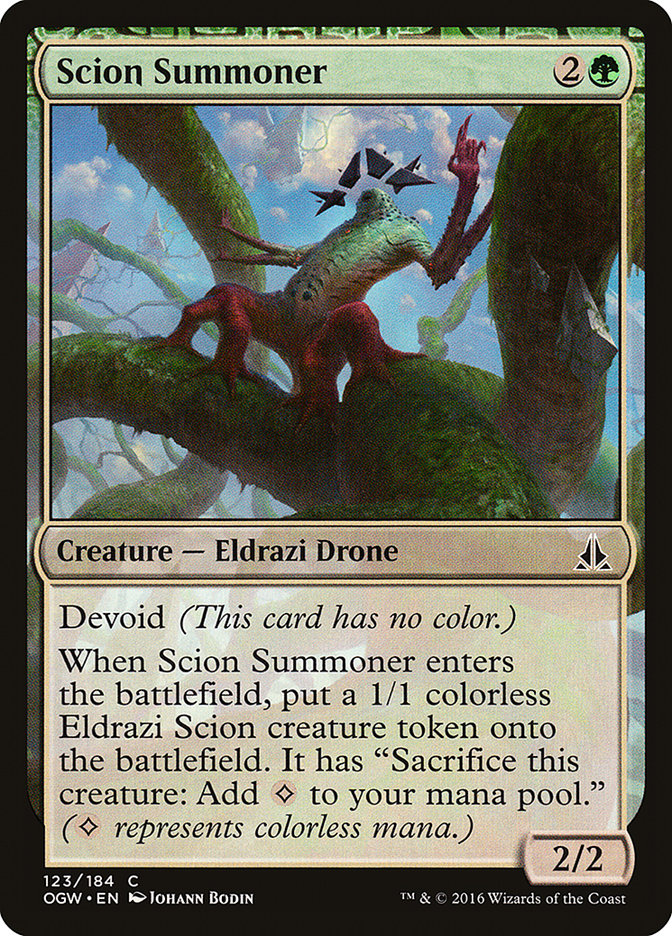 Scion Summoner [Oath of the Gatewatch] [Foil]