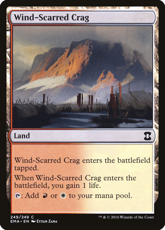 Wind-Scarred Crag [Eternal Masters] [Foil]