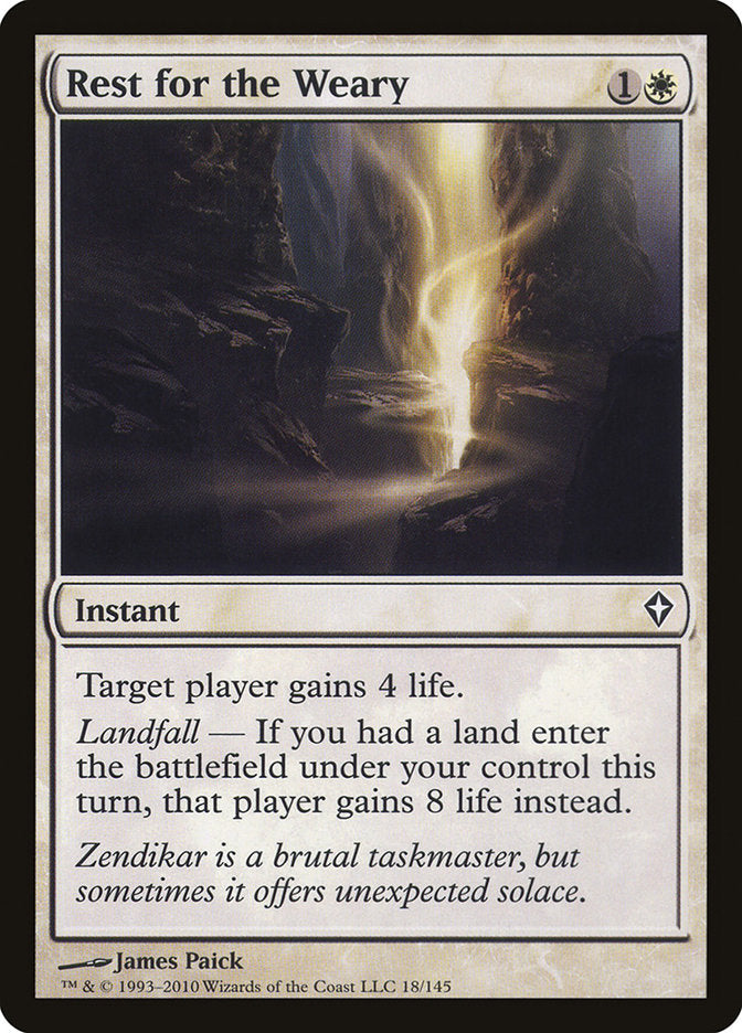 Rest for the Weary [Worldwake] [Foil]
